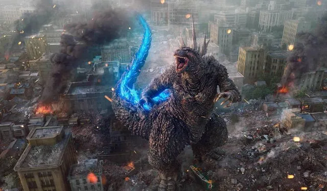  ‘Godzilla Minus One’ es la primera película del monstruo en ganar un premio Oscar en la historia. Foto: Toho    