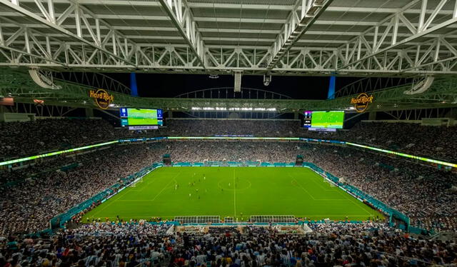 El Hard Rock Stadium será escenario del debut de Panamá ante Uruguay. Foto: Conmebol   