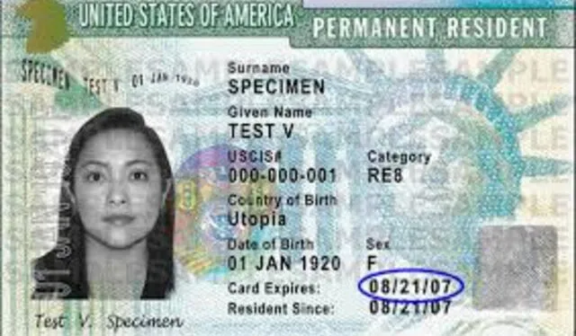  La Green Card facilita la documentación de distintos papeles a las personas que no nacieron en Estados Unidos. Foto: El Nuevo Herald 