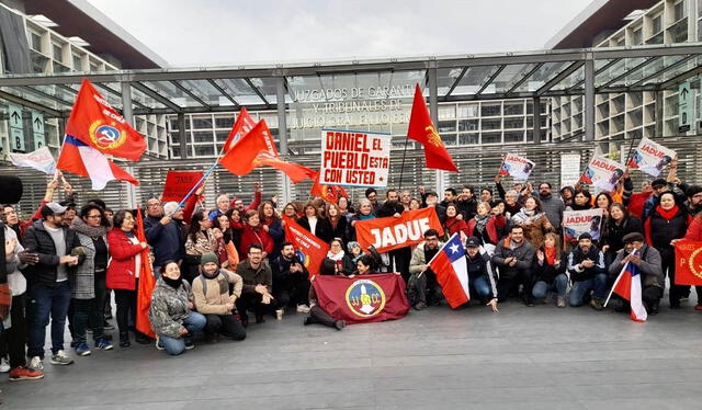 Partido Comunista chileno del que es parte Daniel Jadue. Foto: La cuarta   