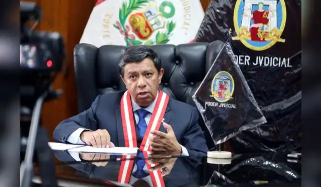 Juez supremo Manuel Luján Túpez, presidente de la Academia de la Magistratura   