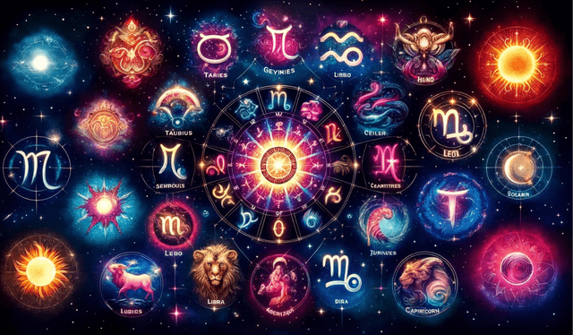  Los 12 signos del zodiaco. Foto: IA   