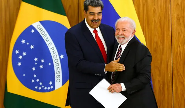 Nicolás Maduro y Lula da Silva. Foto: Agencia Brasil   
