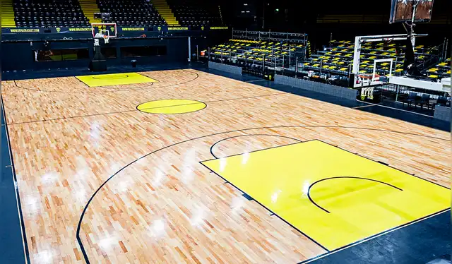 Estadio Obras Sanitarias, sede del FIBA Americup U18. Foto: Electromilenio Estadio Obras Sanitarias, sede del FIBA Americup U18. Foto: Electromilenio