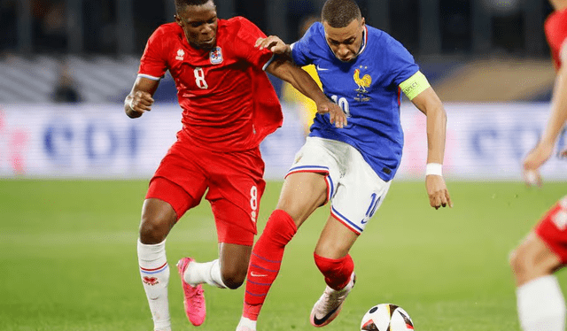  La selección de Francia, con Kylian Mbappe a la cabeza, buscará vencer a Canadá en el encuentro válido por la fecha de amistosos FIFA. Foto: La Tercera.   