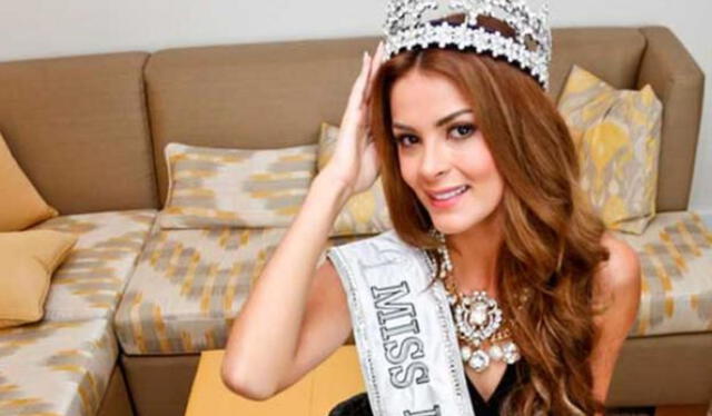 Laura Spoya, Miss Perú 2015. Foto: Andina   