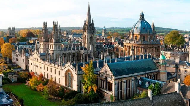  La Universidad de Oxford es la más antigua de Inglaterra. Foto: EFE   