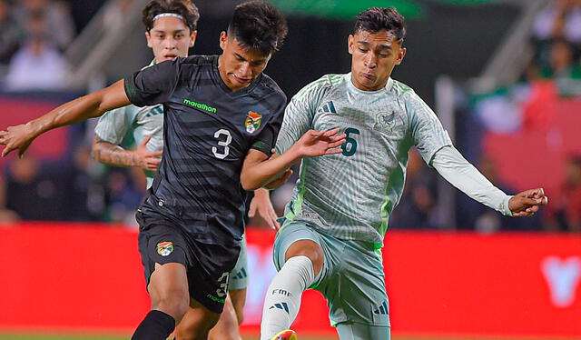  Bolivia cayó 1-0 con México en su último encuentro amistoso. Foto: AFP    
