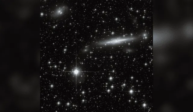 Esta imagen fue captada por el vetusto telescopio Hubble. En la región fotografiada se encuentra El Gran Atractor. Foto: NASA/ESA   
