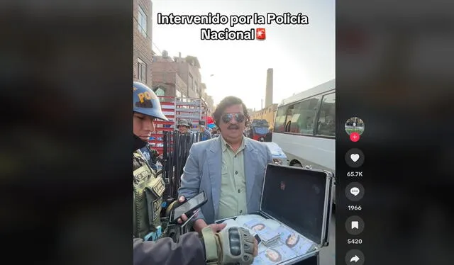 Clip es viral. Foto: TikTok    