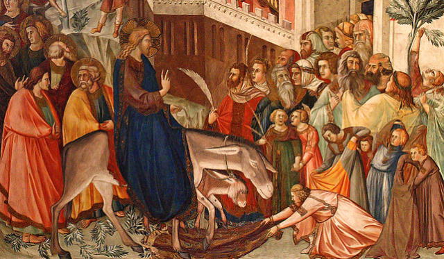 Representación de Jesús y sus discípulos. Foto: Alfa y Omega   
