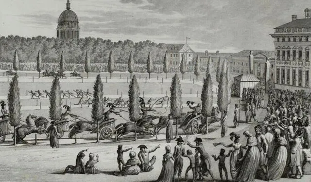  Olympiade de la République el 22 de septiembre de 1796. Foto: Volupt Art 