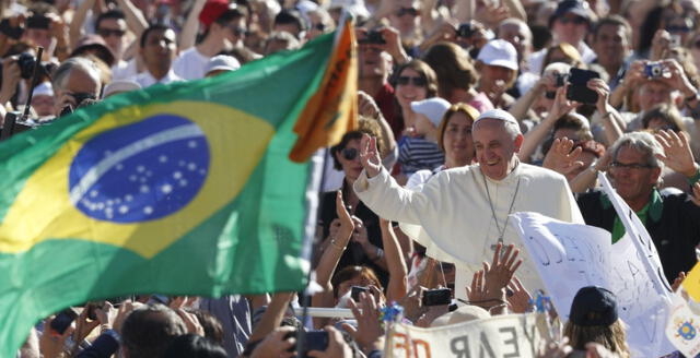 El país con más católicos en el mundo es Brasil, con 172,3 millones de creyentes. Foto: InfoVaticana   
