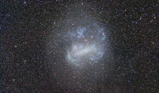 La Gran Nube de Magallanes es una galaxia satélite de la Vía Láctea. Foto: ESO   