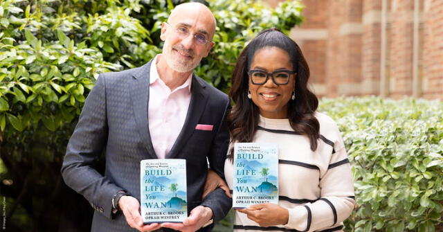 'Build the Life You Want', el libro de Arthur C. Brooks y Oprah Winfrey. Foto: Penguin Books   