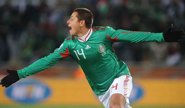 Hernández tras festejar su gol contra Francia. Foto: Esto   