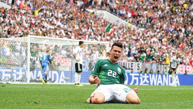 La victoria del Tri ante Alemania en 2018 quizá sea la más importante en un Mundial para el cuadro azteca. Foto: Getty Images   