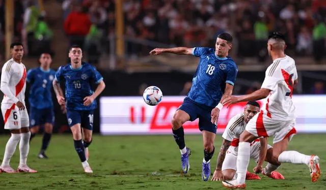  Paraguay igualó sin goles con Perú en el estadio Monumental. Foto: La Bicolor   