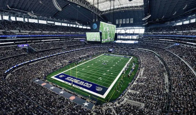  El equipo de la NFL, Dallas Cowboys, juega de local en el AT&amp;T Stadium. Foto: Instagram @attstadium    