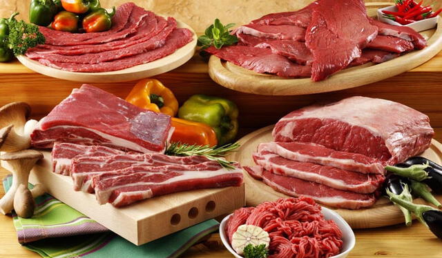  Las carnes rojas en la categoría 2A de la OMS. Foto: Noticias de Aquí   