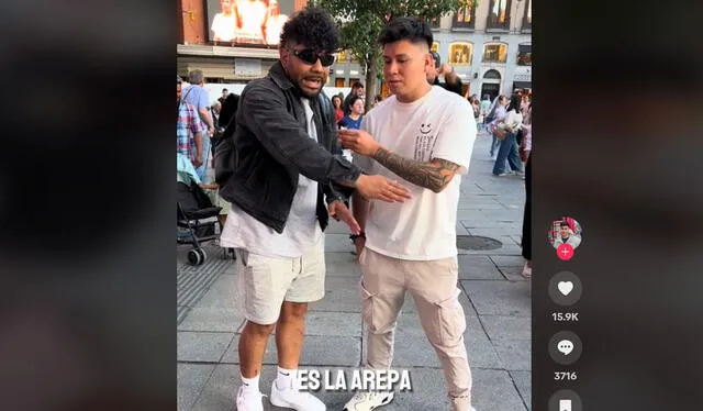 Clip es viral en TikTok. Foto: captura de TikTok    