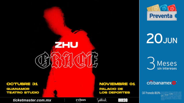 Zhu presentará en vivo su reciente álbum. Foto: OCESA   