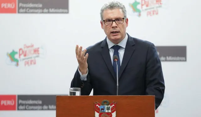 Ministro Morgan Quero no ha dado disculpas públicas tras sus declaraciones. Foto: Minedu   