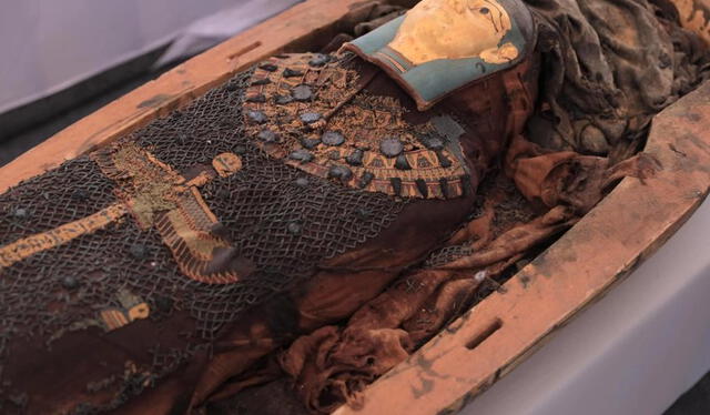 La necrópolis fue hallada en Egipto Medio, en octubre de 2023. Foto: Ministerio de Turismo y Antigüedades de Egipto   