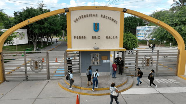  Esta es la sede de la Universidad Nacional Pedro Ruiz Gallo. Foto: Gobierno del Perú    