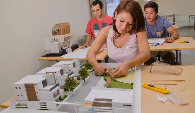  Así se enseña Arquitectura en la Universidad Privada del Norte. Foto: UPN    