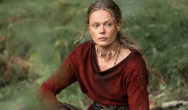  'Vikingos Valhalla': Freydis Eiríksdóttir, personaje de la serie. Foto: Netflix   