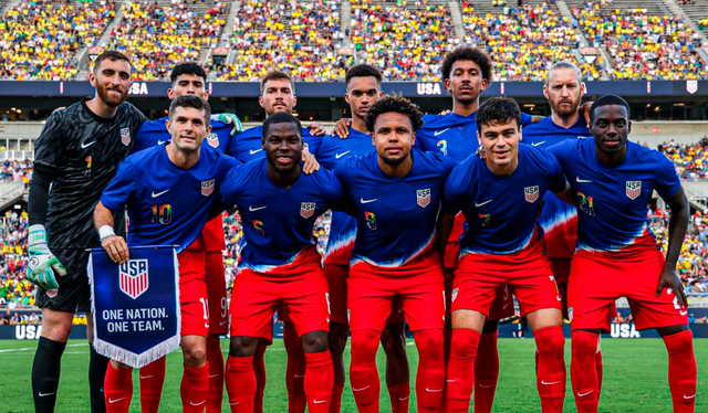 La selección de Estados Unidos buscará superar su mejor desempeño de la Copa América. Hasta el momento, su mayor logro en este torneo ha sido llegar a los cuartos de final. Foto: USMNT   