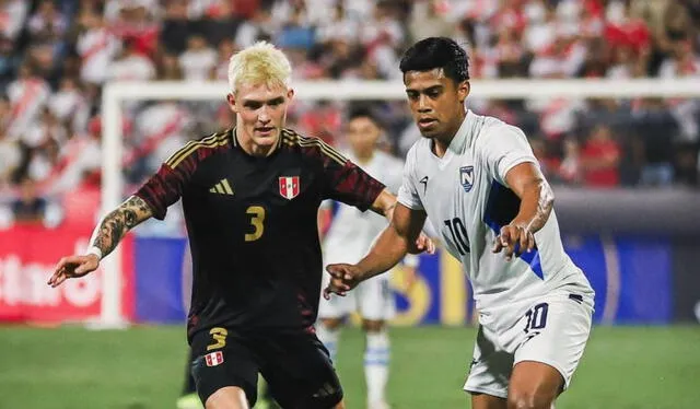  Oliver Sonne debutó con Perú en un amistoso jugado contra Nicaragua. Foto: Instagram Oliver Sonne  