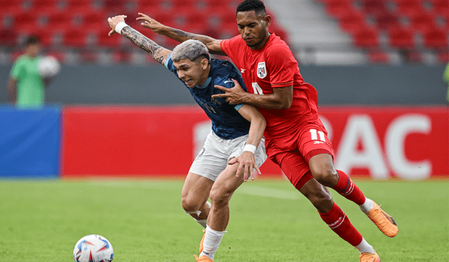 Panamá llega de perder 1-0 en un amistoso contra Paraguay. Foto: AFP   