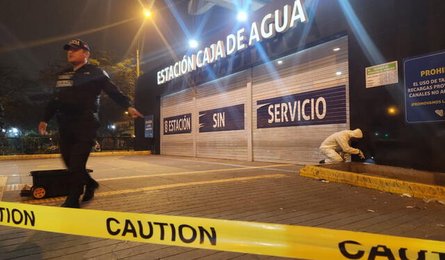 San Juan de Lurigancho: delincuentes detonan explosivo frente a estación Caja de Agua del tren