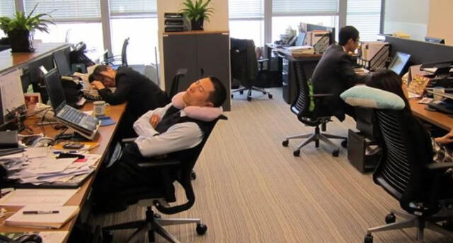 El "karoshi" en Japón se refiere a la muerte por exceso de trabajo. Por ello, las empresas han tomado conciencia de esta problemática. Foto: difusión   