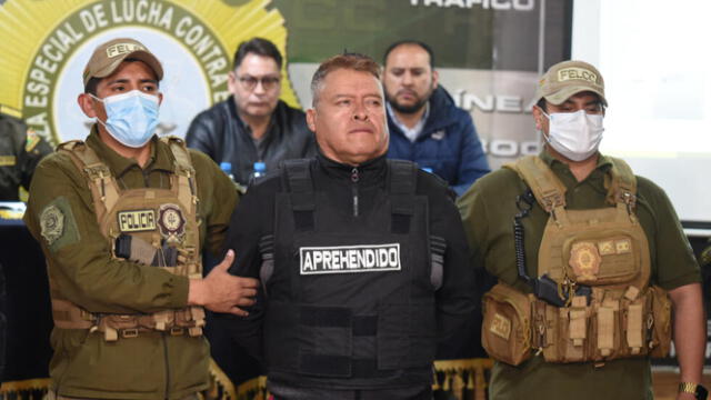 José Zúñiga señalada como líder del levantamiento en La Paz. Foto: France 24   