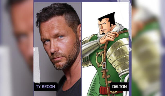 'One Piece': Ty Keogh como Dalton. Foto: composición LR/ Netflix   
