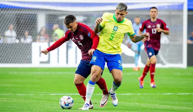 El empate contra Brasil le sirvió de mucho a Costa Rica. Foto: FCRF   