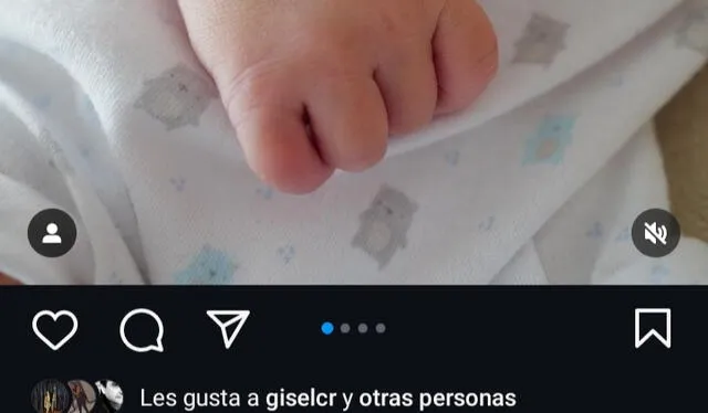  Michelle Renaud tuvo que someterse a una fecundación in vitro para poder quedar embarazada. Foto: Instagram/@matlechat   