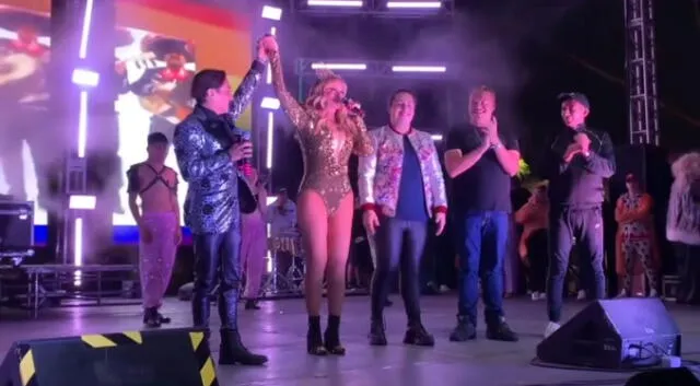 Lucía Mendez coronada en el Pride 2024. <br>Foto: Mayorit Ortiz   