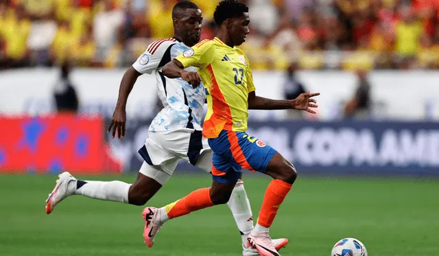 Costa Rica no pudo hacerle frente al poderío de Colombia en la segunda fecha. Foto: AFP   