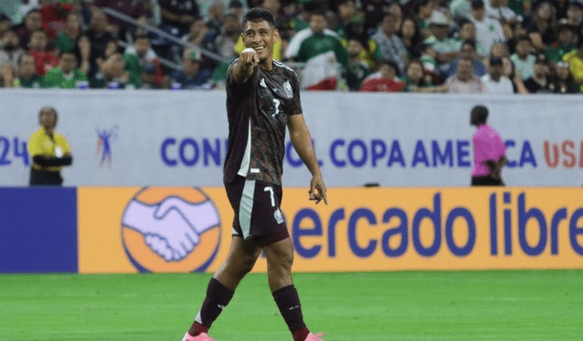 Luis Romo y los aztecas eliminados de la Copa América 2024. Foto: Oswaldo Figueroa / ESTO   