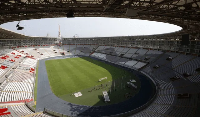 Así luce por dentro el Estadio Nacional de Lima. Foto: Andina   