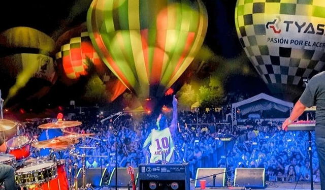  Además de los shows musicales, los asistentes podrán disfrutar de la elevación de globos y volar en un dirigible.  Foto: Instagram/ @festivalinternacionalvolare     