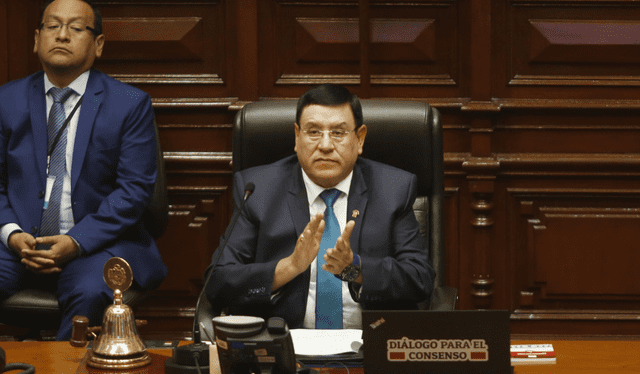  Mandato de Alejandro Soto como presidente de la Mesa Directiva del Parlamento culminará el 26 de julio. Foto: La República.    