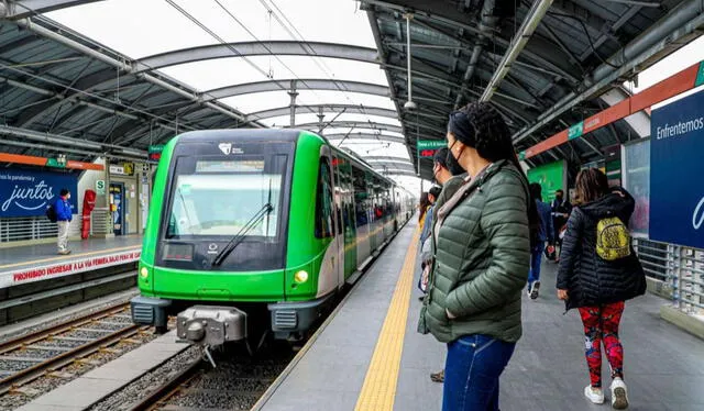  La línea 1 del Metro de Lima conecta hoy en día los distritos de San Juan de Lurigancho y Villa el Salvador. Foto: Andina. 