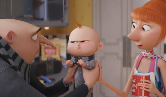 'Mi villano favorito 4': Gru Jr. termina queriendo más a su padre. Foto: Universal   