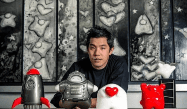  Marcelo Wong se ha vuelto conocido por sus famosos gorditos de cerámica. Foto: Perfiles Artistas Dot   