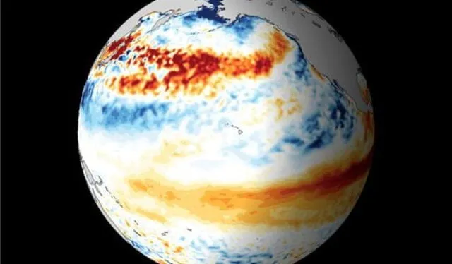  Anomalías de la temperatura del agua del mar alrededor de la Antártida. Foto: Meteored   